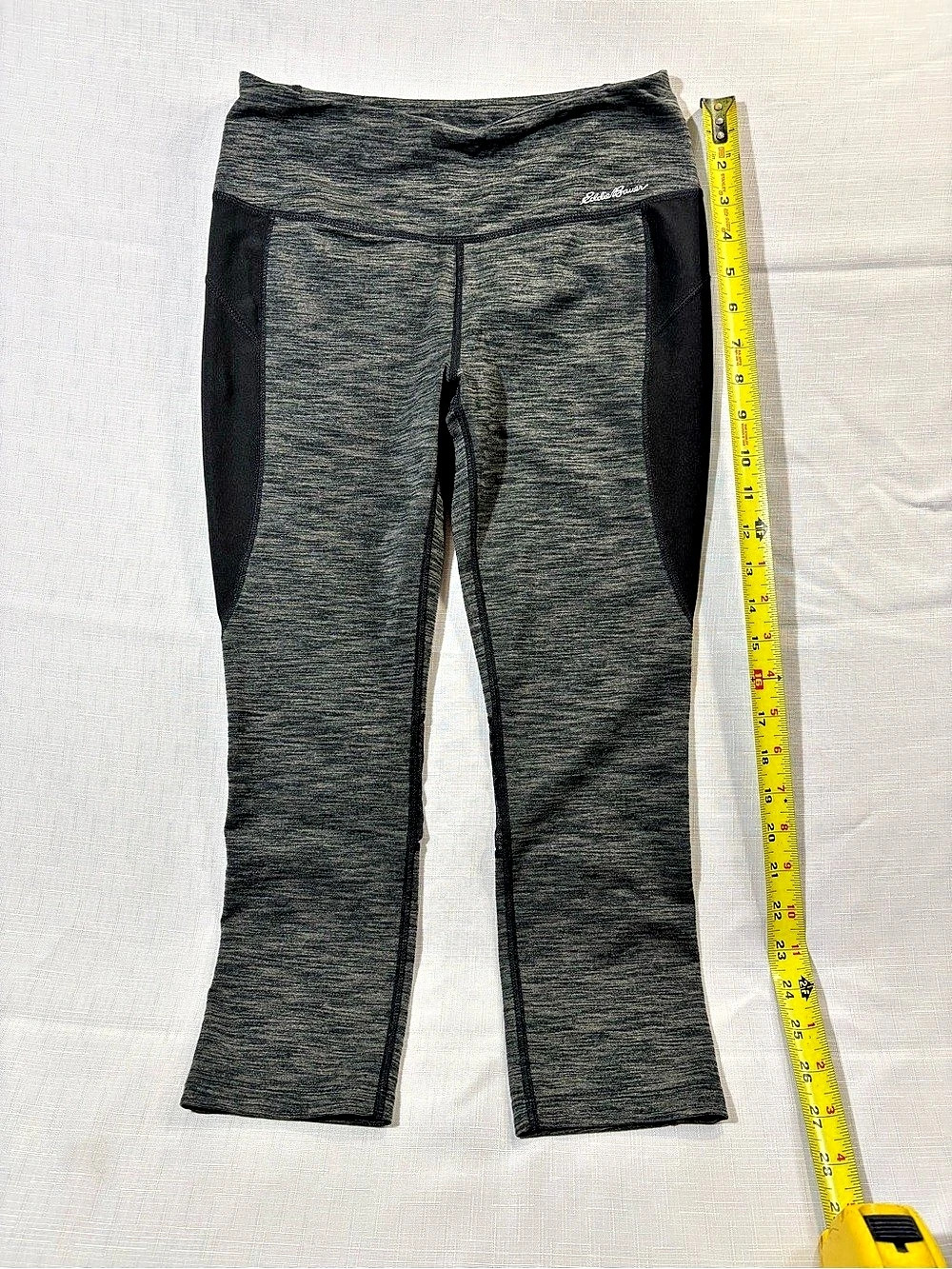 Eddie Bauer Gray & Black Athletic Leggings
